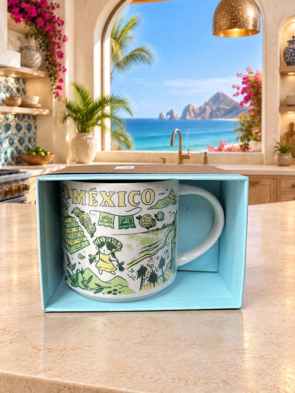 Starbucks Mexico Been There Series BTS 14oz Coffee Mug Cup NWT/BOX